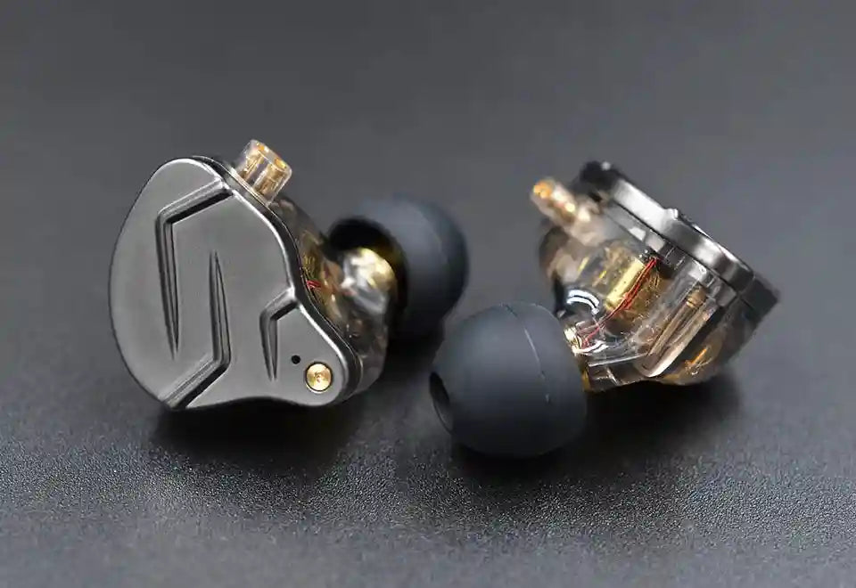 KZ ZSN Pro Hybrid In-Ear Monitors - Balanced Armature & Dynamic Driver Tidesmit