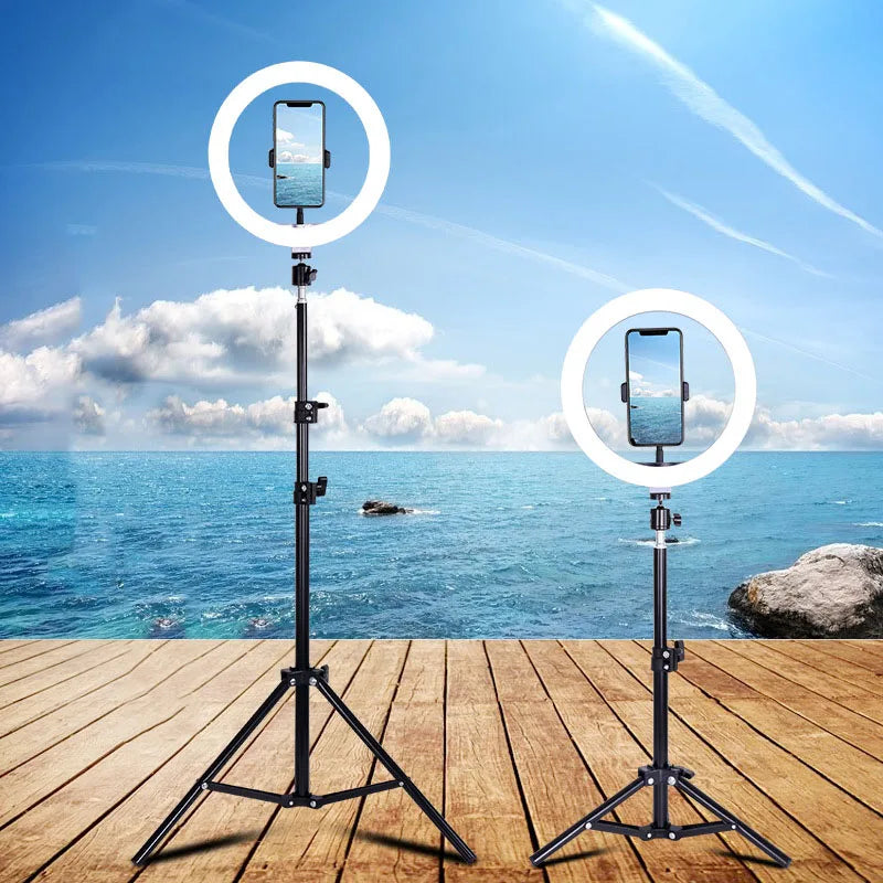 14-Inch LED Ring Light with Tripod Stand for Pro Content Creation Tidesmit
