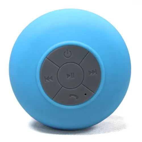 Bluetooth Speaker -Factory Price Promotional BTS06 Suction Cup Waterproof IPX7 Mini Wireless Shower Blue Toothes Portable Speaker