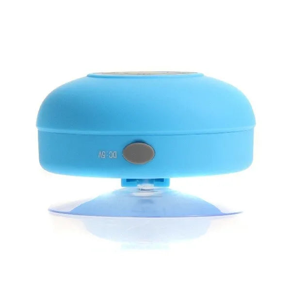 Bluetooth Speaker -Factory Price Promotional BTS06 Suction Cup Waterproof IPX7 Mini Wireless Shower Blue Toothes Portable Speaker