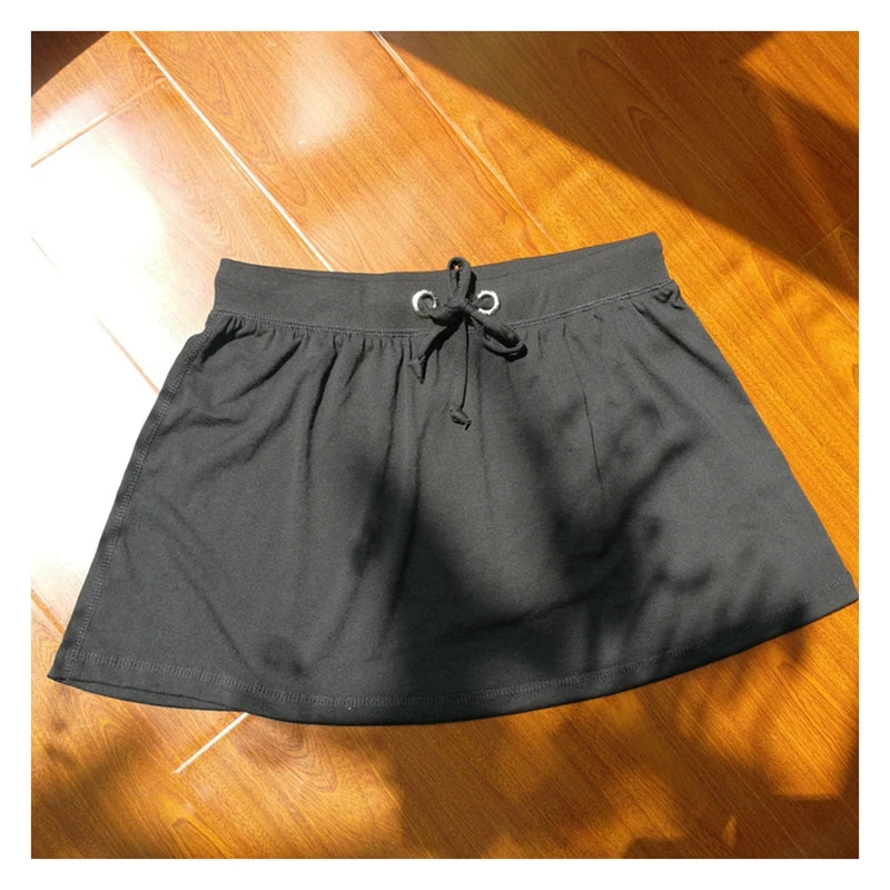 Hot Sales Style Swim Slip Skirt Plus Size XL Casual Beach Cover Up Short Beachwear Quick-drying Skirt