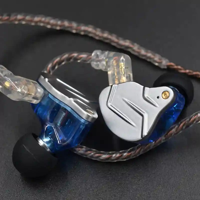 KZ ZSN Pro Hybrid Wired Earphones | High-Fidelity Studio Monitor In-Ear Tidesmit