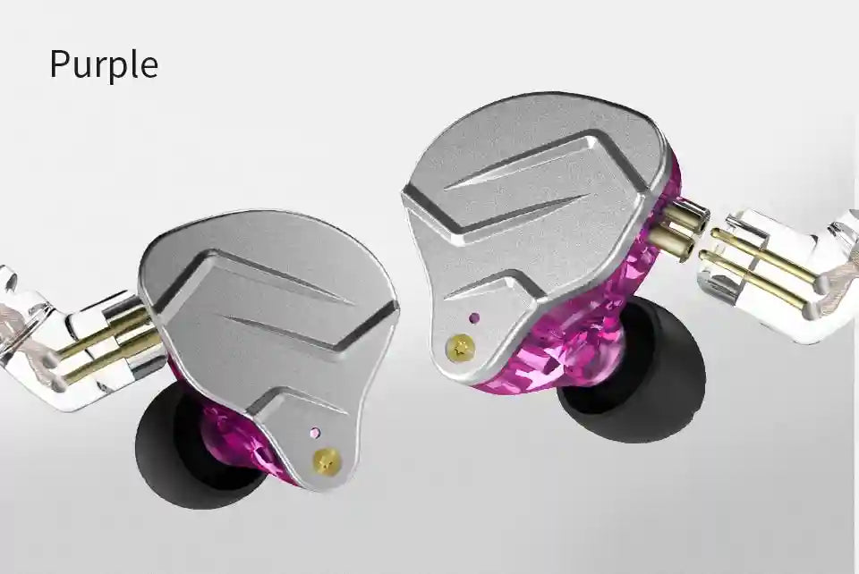 KZ ZSN Pro Hybrid In-Ear Monitors - Balanced Armature & Dynamic Driver Tidesmit