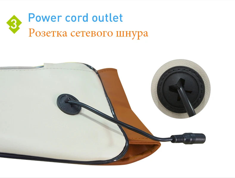 Electric Back Massager with Heat for Deep Tissue Muscle Relief Back Massage Instrument Tidesmit