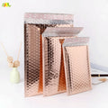 Gold Color Aluminum Foil Bubble Mailer Bags