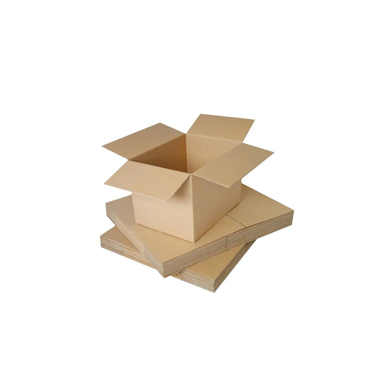 High Quality 13*8*9cm Recycled Materials Corrugated Board Telescope Embossed Stamped Matt Lamination UV Coating Sponge Flat