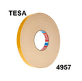 Foam mounting tape roll, tan adhesive tape with TESA label