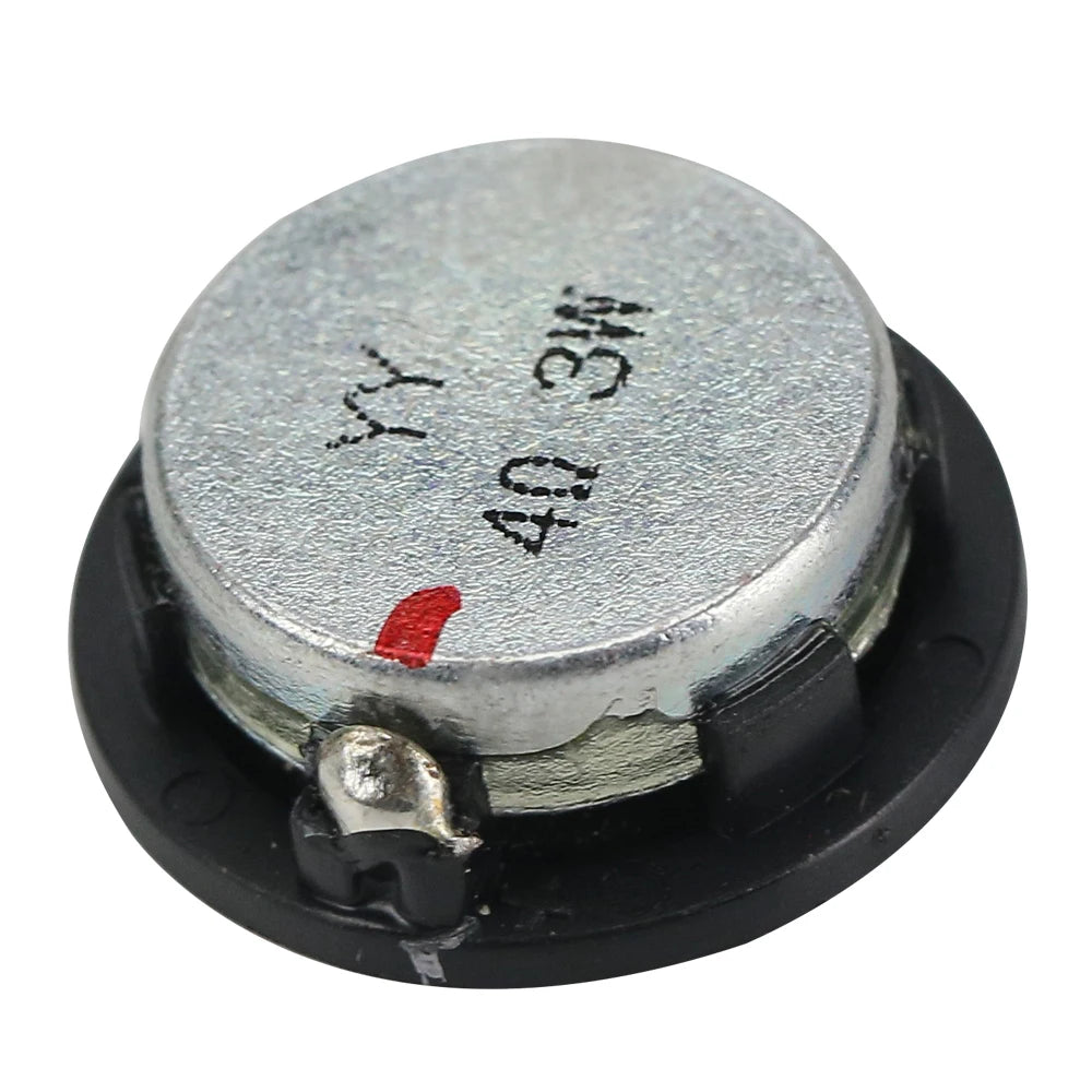 GHXAMP 1 INCH 4Ohm 3W Mini Speaker 28mm Full Range Sound Midrange bass Foam Side MP3 Speaker Round 1 Pairs