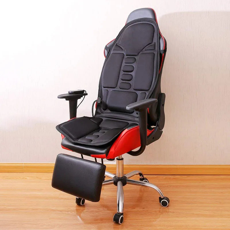 Heated Massage Seat Cushion for Back, Neck and Waist - Portable Relief Relaxation Treatment Tidesmit