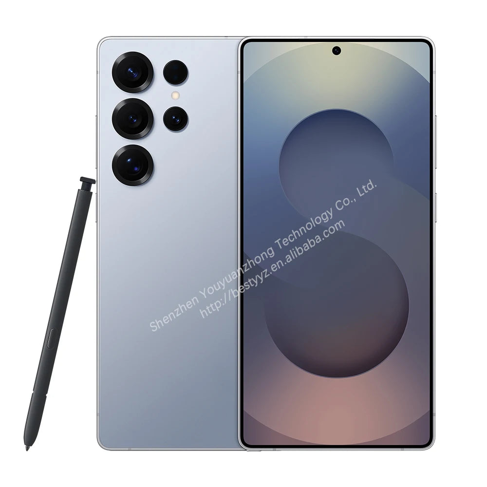 Tidesmit S25 Ultra 5G smartphone with 6.9 inch display, 12GB RAM, 512GB storage, and integrated S-Pen.