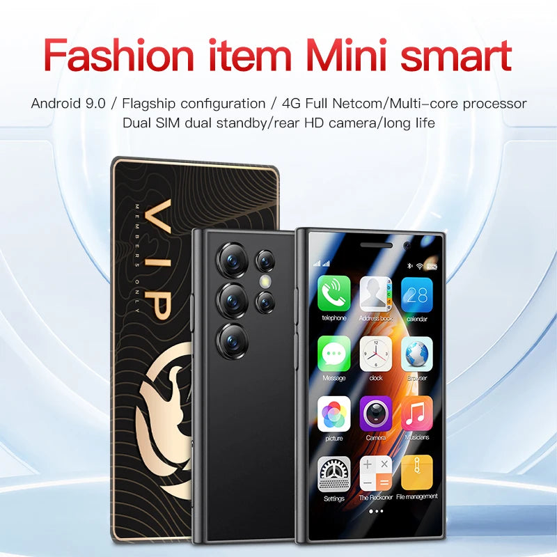 RTS 3G&4G Smart Phone Mini Porket Phone Portable Mini Cell Phone 3.0 Inch Display SOYES S23 PRO 4G - Tidesmit