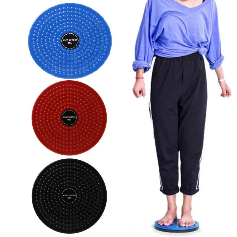 Waist Twisting Disc for Cardio Exercise and Foot Massage - Tidesmit Body Shaping Massage Equipment Tidesmit