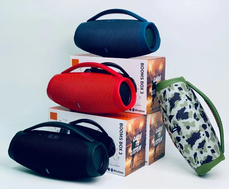 Extra Large 50CM 80W J-BL BOOMBOX3 Outdoor Portable Speaker with Heavy Bass Wireless Bluetooth Music and Long Battery Life My Store