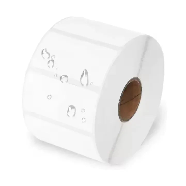 41mm x 40mm Tamper-Proof PE Security Seal Destructible Texture Paper Tag - Angle/Detail 2