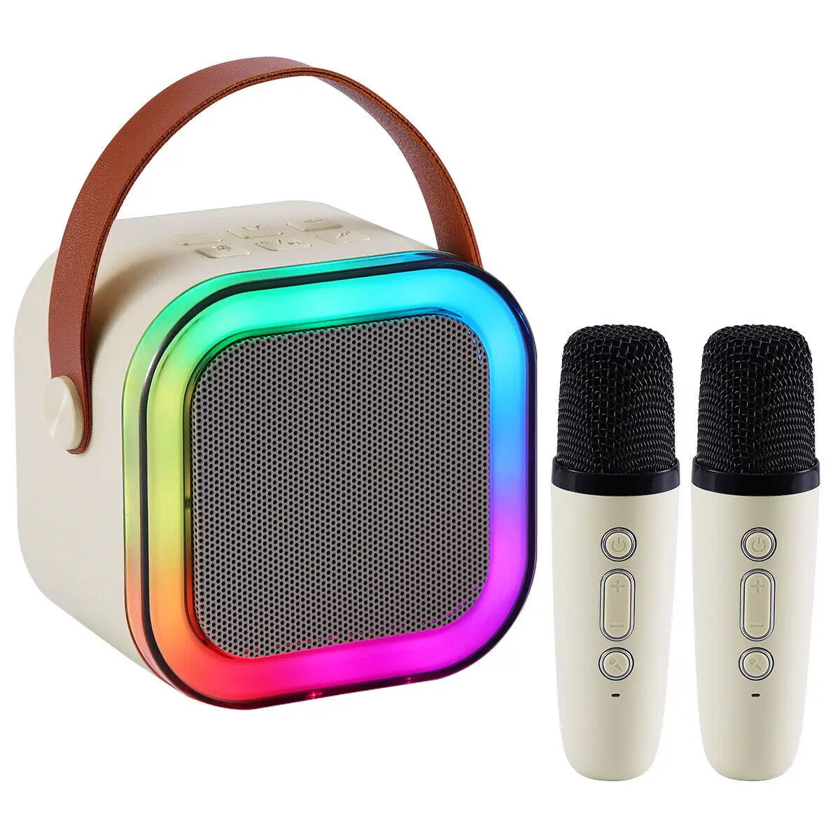 Bluetooth Speaker -Hot Selling  K12 Wireless Speaker with 2 Microphones High Quality Portable BT Music Karaoke Audio Sound Box with TF Card Slot