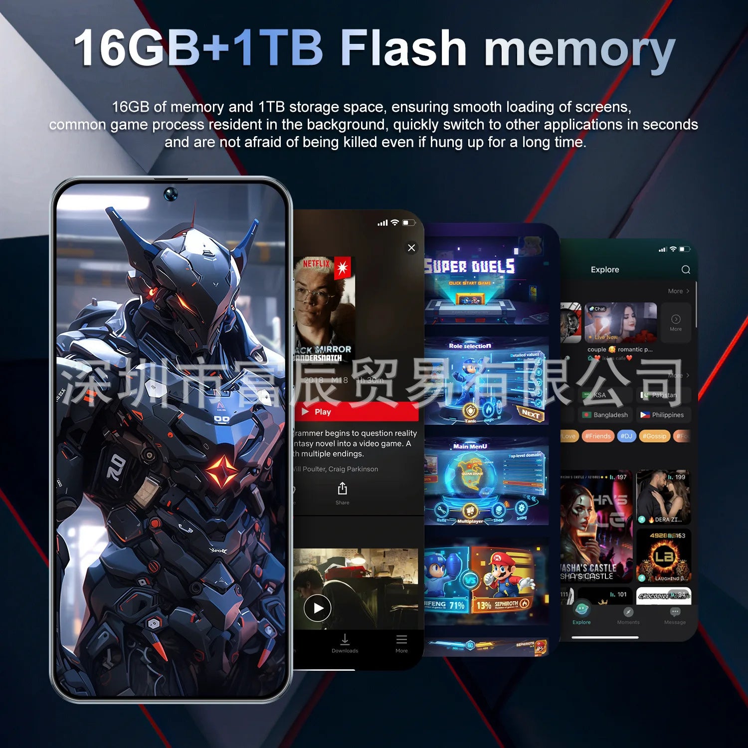 Infinix GT30 Pro 5G Smartphone, 16GB RAM, 1TB Storage - Gray Tidesmit