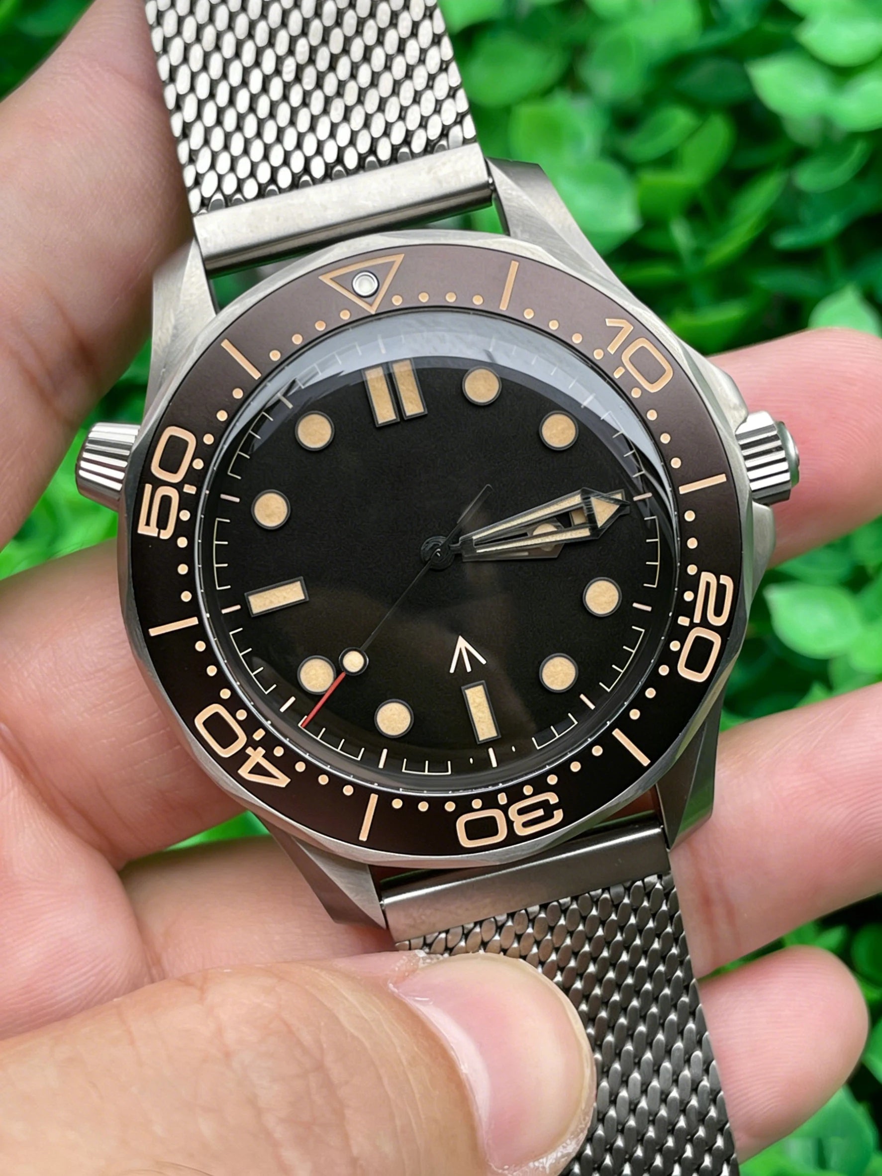 Wholesale Price VS Factory James Bond 007 Watch Super VSF 8806 Movement 42mm Titanium Men's Wristwatch Luxury Luminous Watch