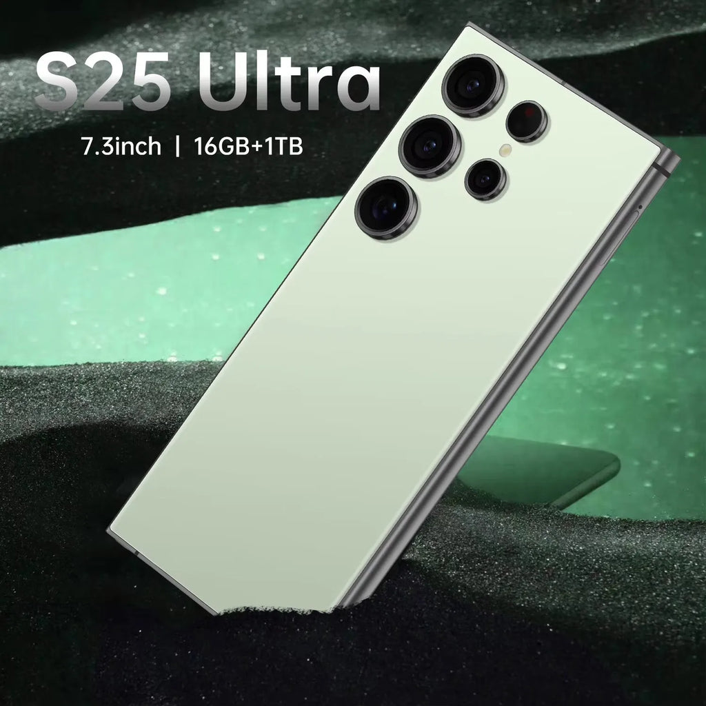 Smasun S25 Ultra 5G Smartphone 7.3-inch HD Smart Phone Deca Core Newest Android Mobile Phone OLED 5g Smartphone Global Edition - Tidesmit