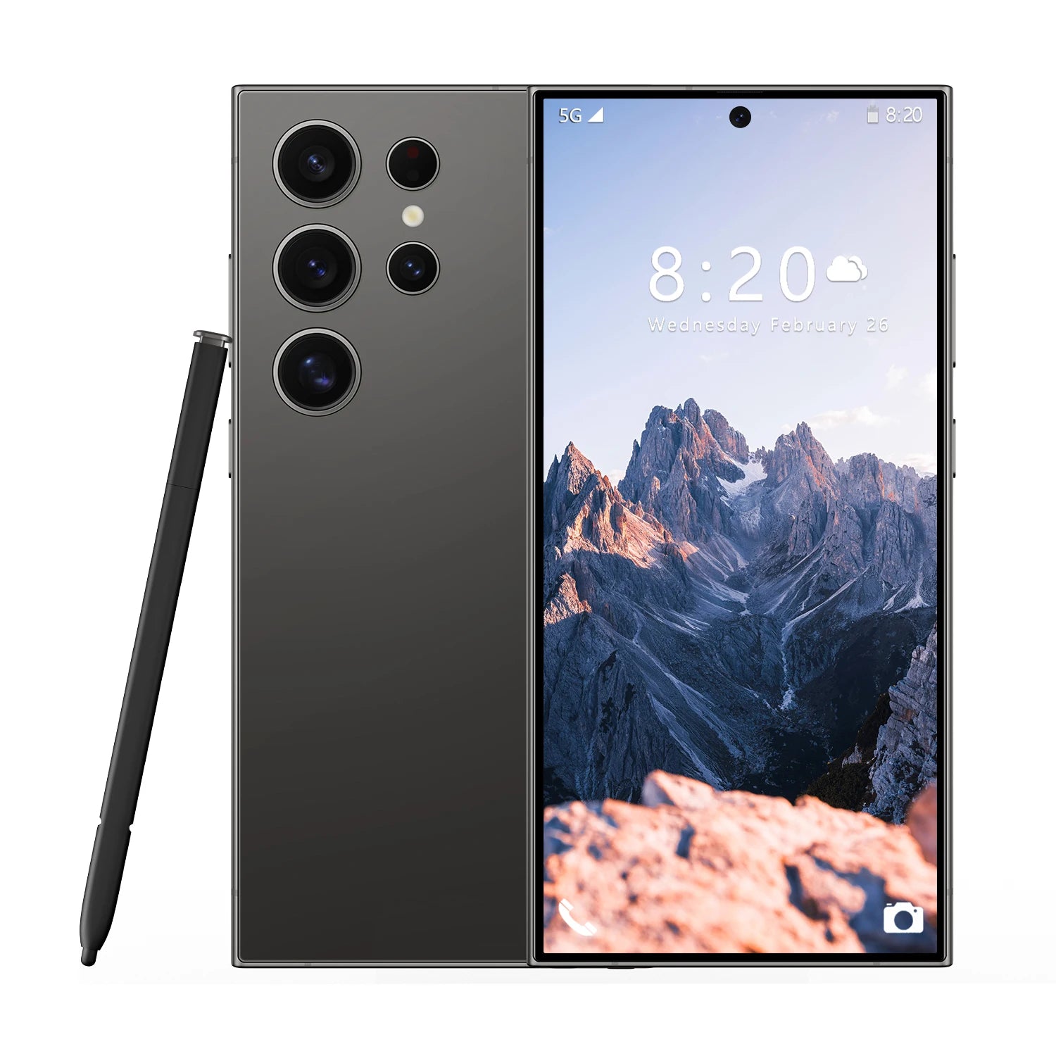 S24 Ultra 5G Smartphone 1TB 16GB RAM AMOLED Display - Tidesmit Black 16g 1TB Tidesmit
