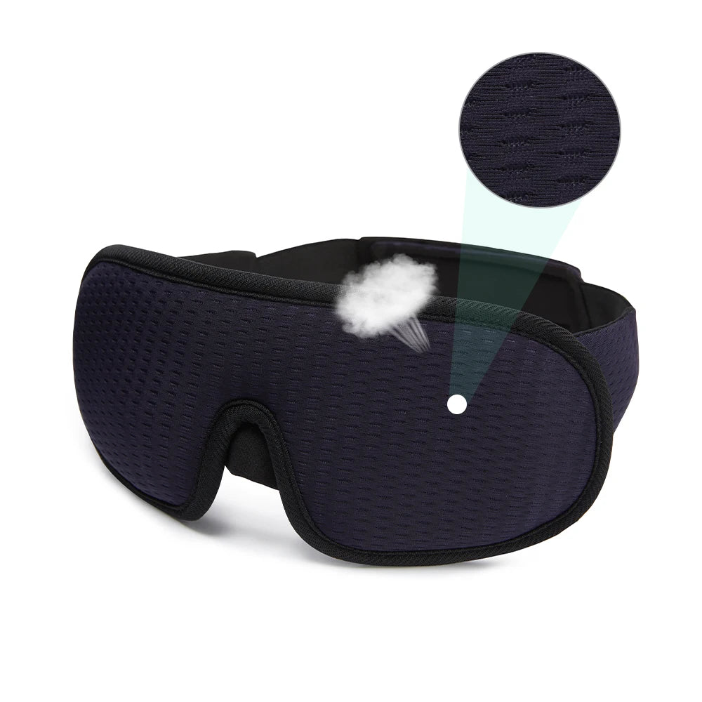3D Sleeping Mask Slaapmasker Eye Shade Blindfold Sleeping Aid Face Mask Eyepatch