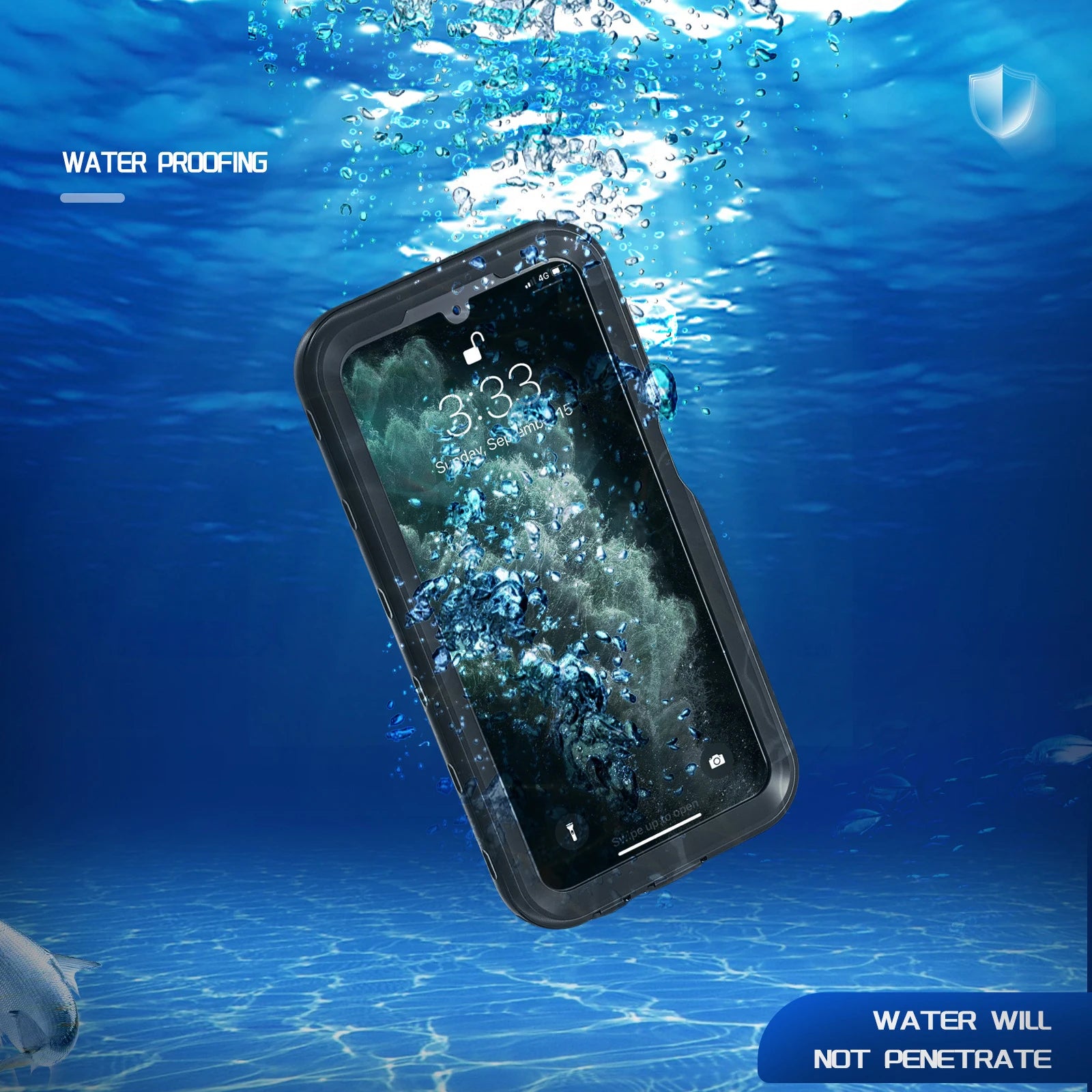 Shockproof Waterproof 360 Full Body Screen Protector protection Mobile Phone case for iphone 15 Plus 14 13 12 11 Pro Max Cover Tidesmit