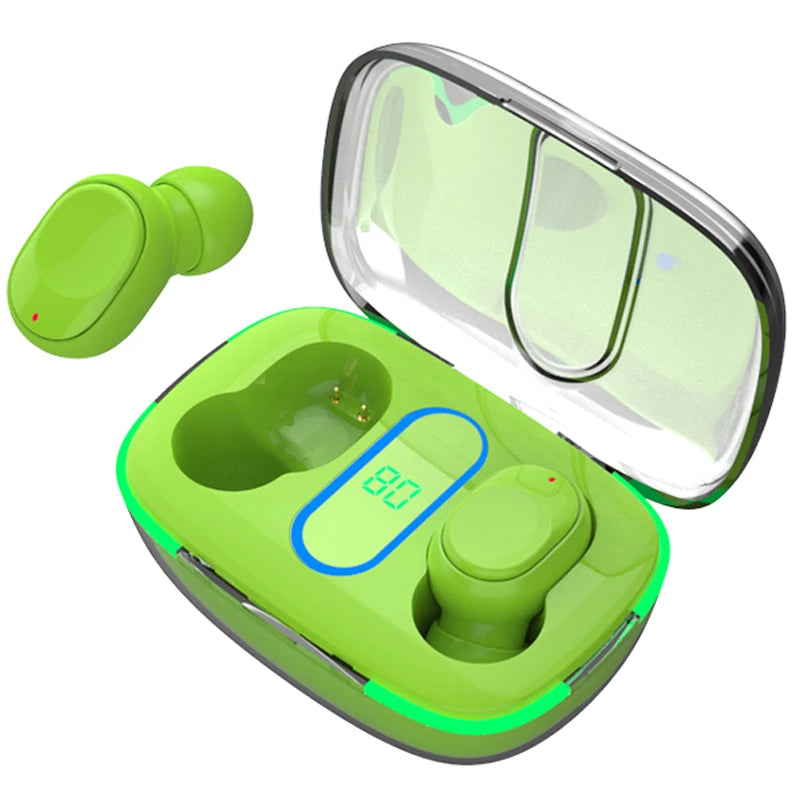 Cheap Price Wholesale Y90 Long Battery Life LED Headphone Earbuds Waterproof TWS BT 5.3 True Wireless Sport Headset Y90 Tidesmit