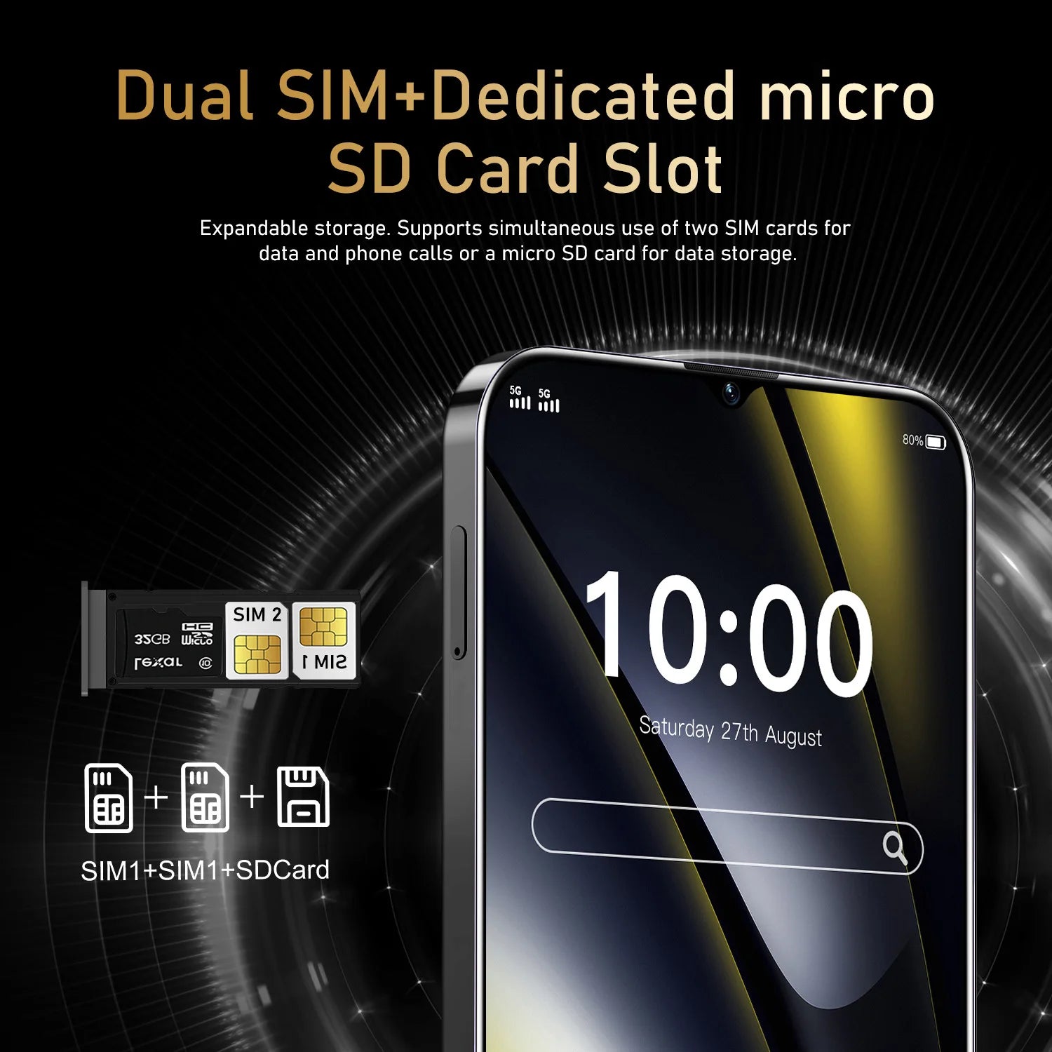 2025 Smart Phone Low Price 5G 4G Original Mobile - Tidesmit