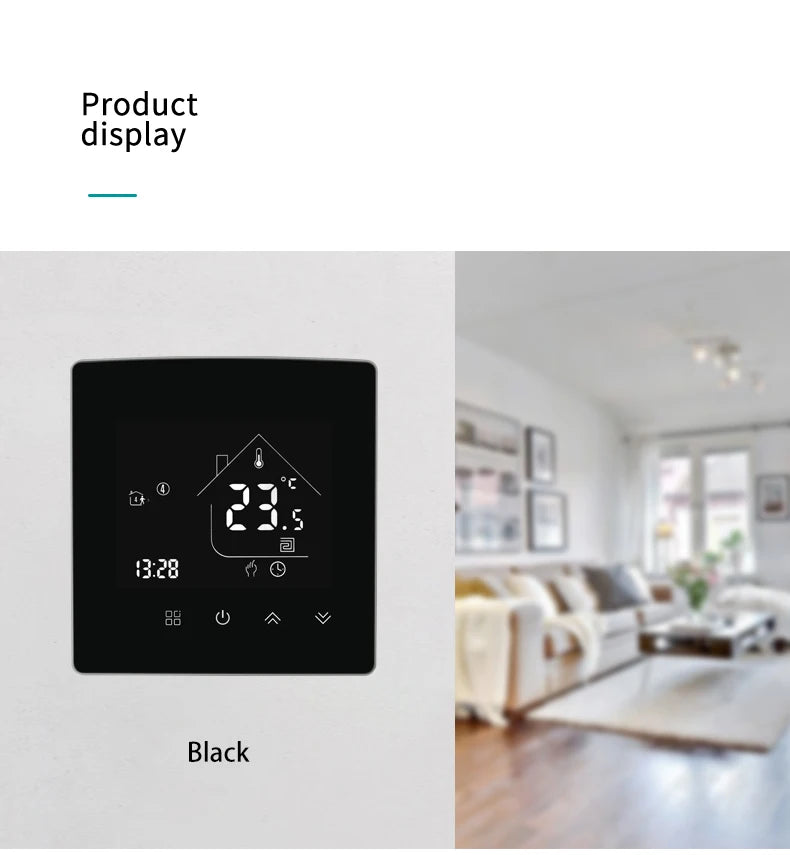 ZigBee Thermostat Temperature Controller Water/Electric Floor Heating Gas Boiler GA/GB 25A/GC Smart Life Tuya Alexa Google Home