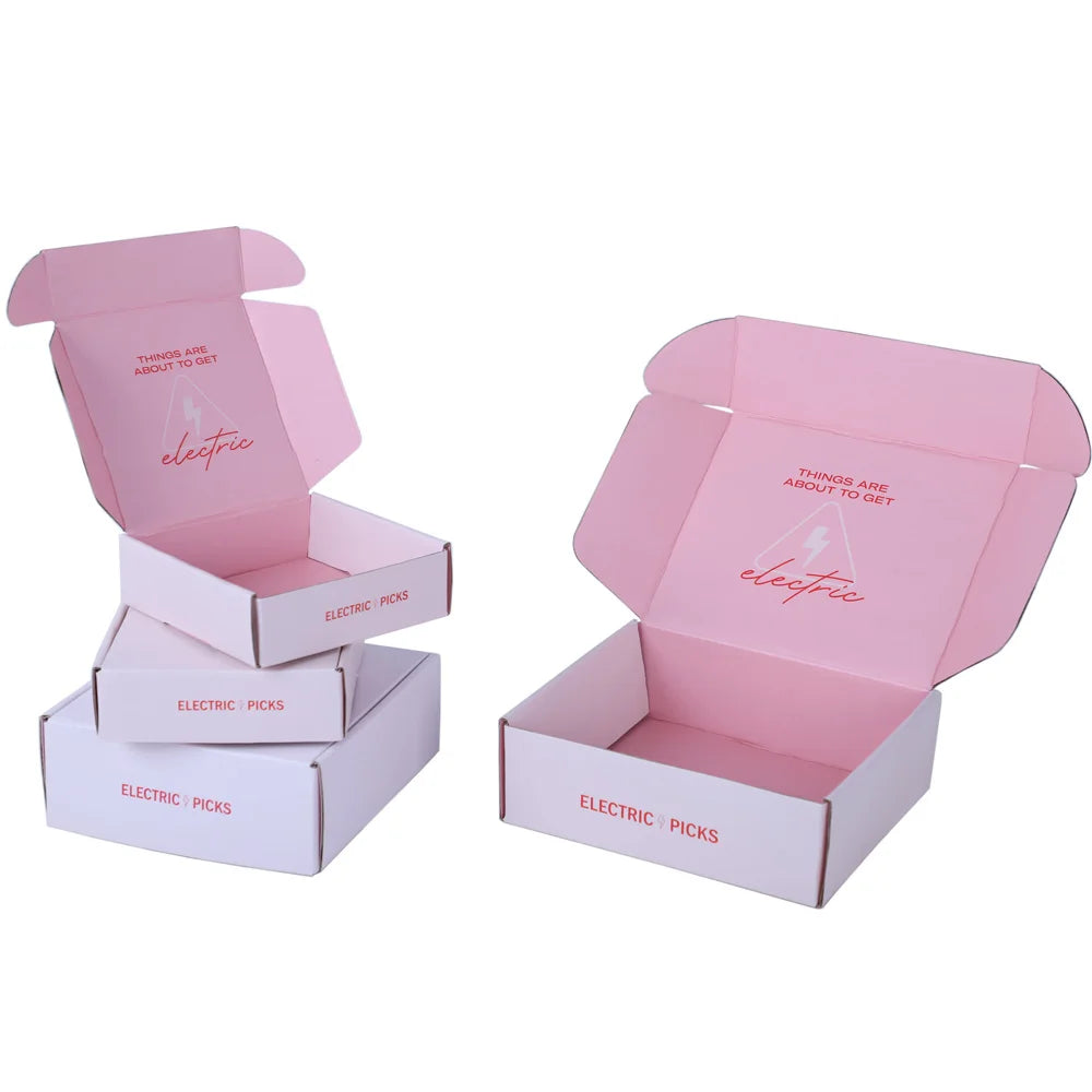 Versand Karton Custom White Boxes for Shoes Clothing Packaging Customizable Cardboard Corrugated Board Shipping Boxes Mailers