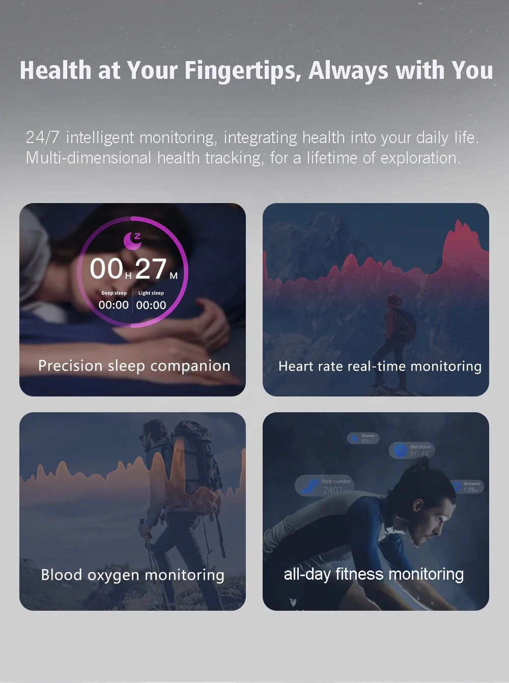 Smart Ring SR06 5ATM Silver Gold Fitness Tracker App Control Heart Rate Blood Oxygen Pressure Sleep Step Distance Monitor for Tidesmit