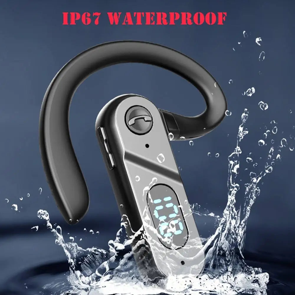 V28 Small Single Business Earhook Earbuds Hands-free Driving Wireless Earphone Sports Headset Low Price 2025 Tidesmit