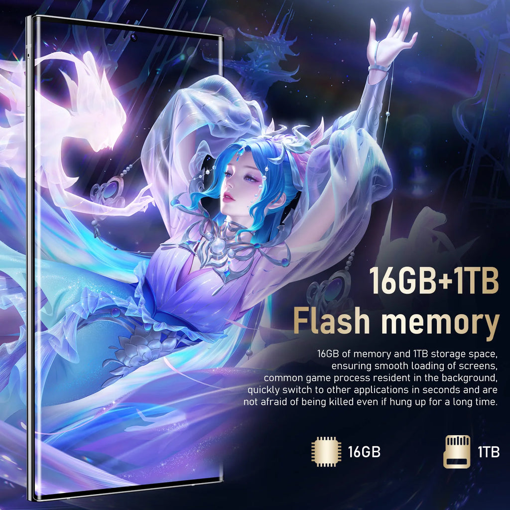 Note 30 Ultra Smartphone 7.3 Inch AMOLED Screen Telephone Smartphone 5G Cellphone Large Screen HD Camera - Tidesmit