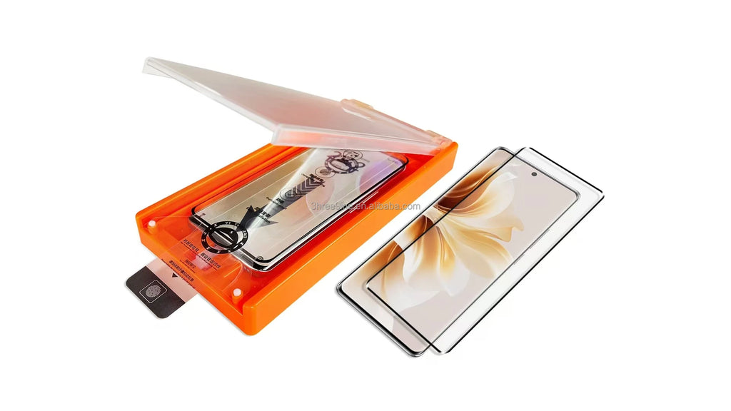 Automatic Alignment 3D Curved 9H Hardness Tempered Glass Screen Protector Dust Proof & Anti-Shock for Samsung S23/S24 Tidesmit