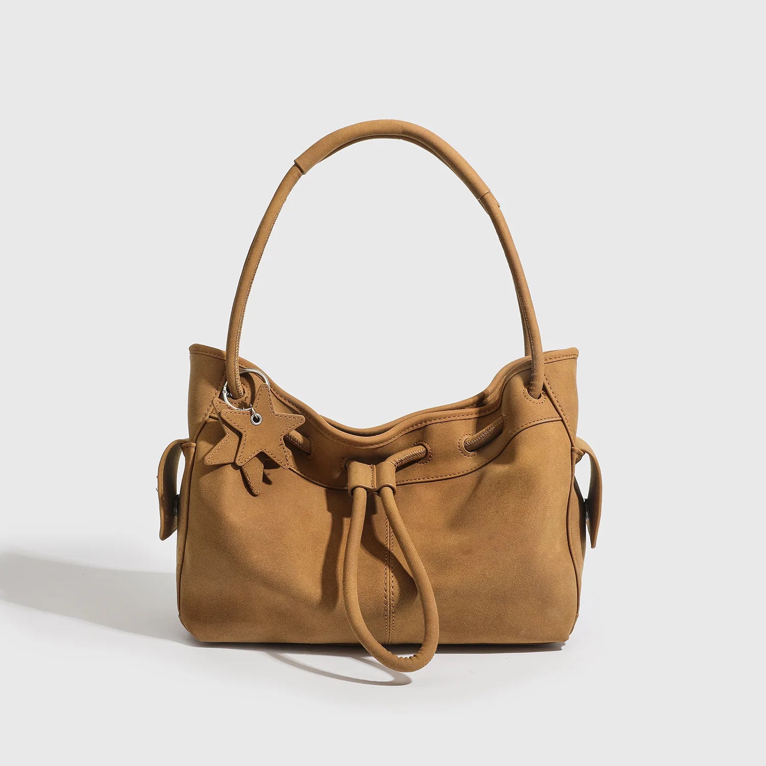 New Niche Design Light Luxury Underarm Shoulder Bag Women's Polyester Lining Two Straps Simple Large Capacity Commuting Handbag
