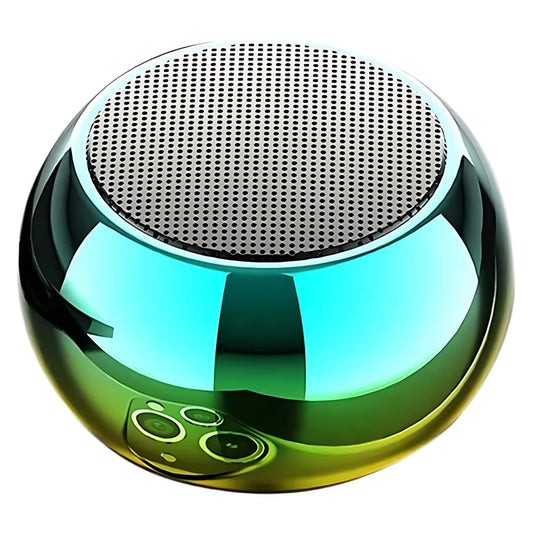 Bluetooth Speaker -Hot Selling M3 Tws Super Mini Speaker Colorful Outdoor Portable 3D Round Small Loud Bass Wireless Bt Speaker