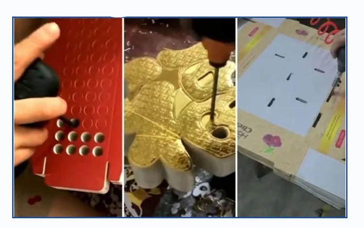 Hand Pneumatic Hole Stripping Machine for Die Cutting Corrugated Cardboard Carton Kraft Paper