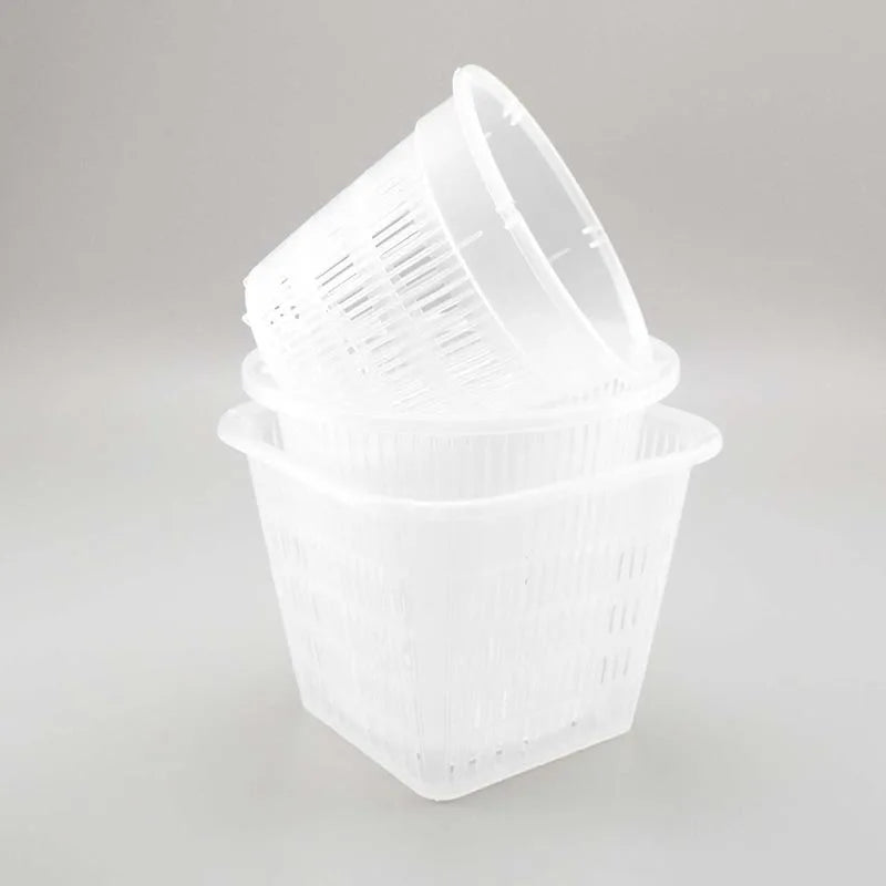 Mesh grow Pot Net Cup plastic Basket Orchid Plant Flowers Planting Nursery Pots Breathable Hydroponic Greenhouse Garden Tools