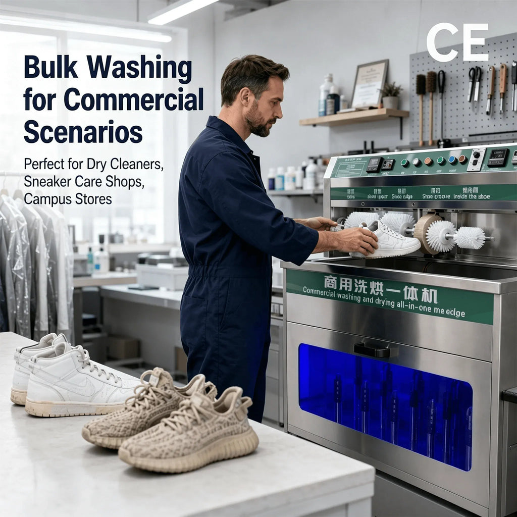 Shoe Washer Dryer Industrial Strength Commercial Use