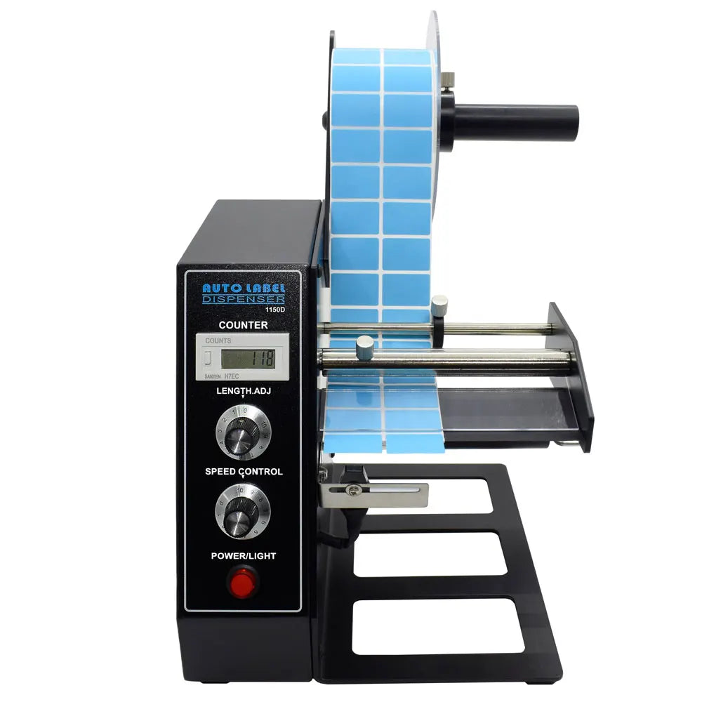 Electric Small Label Separator Machine Label Dispenser Roller Holder AL-1150D