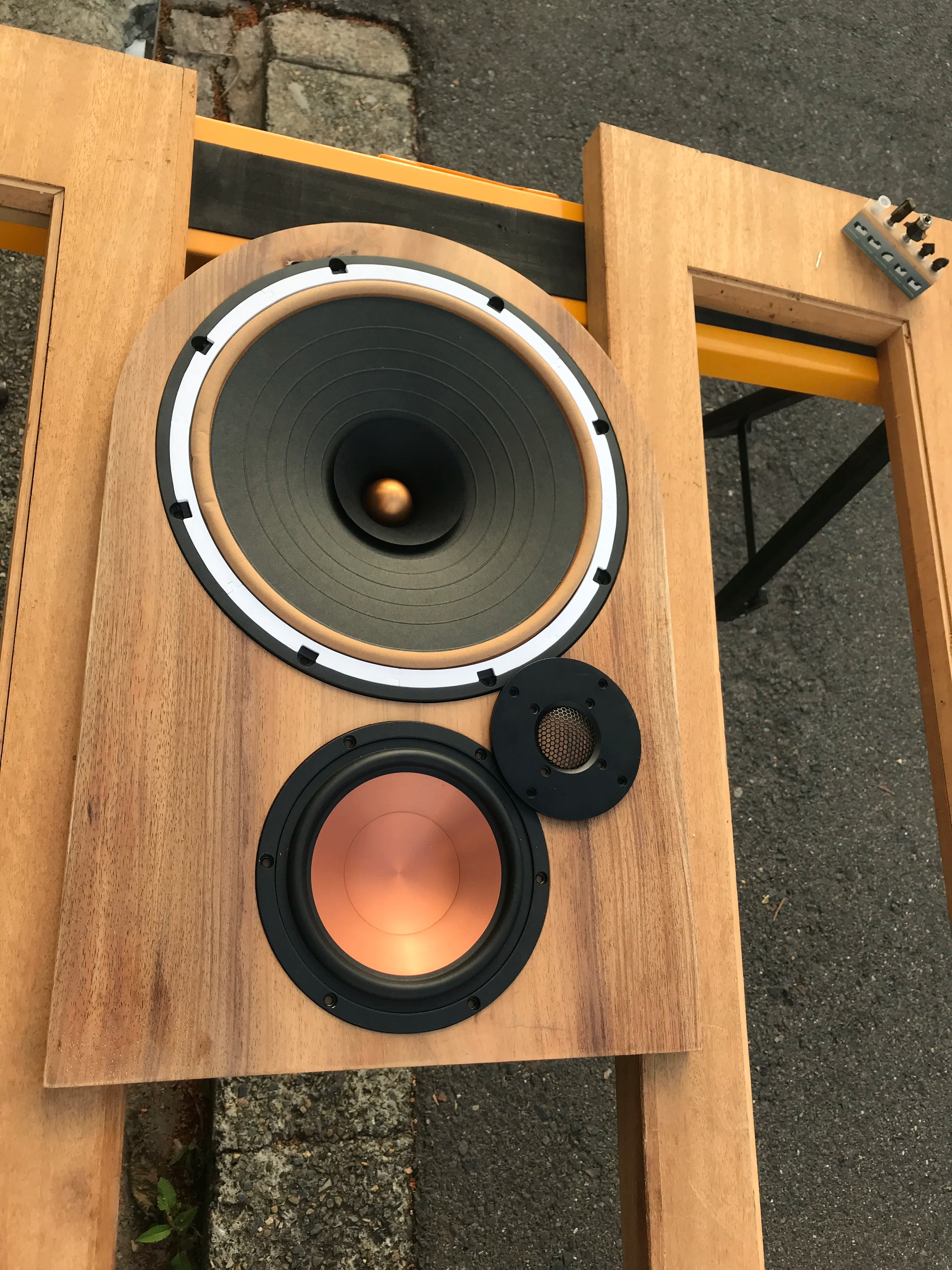 pair=2Pcs  of  MeloDavid   P12S-alnico hiend 12 inch fullrange  speaker  woofer 100db 8ohm 100W  Alnico Ver