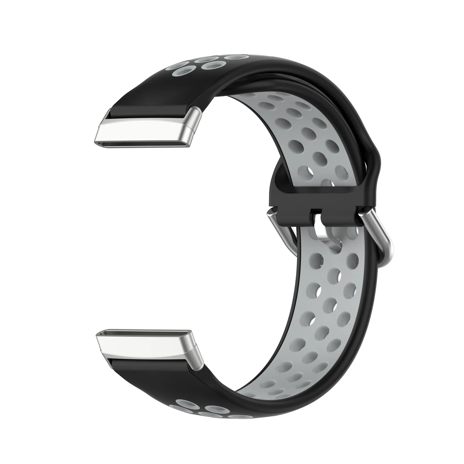 Colorful soft silicone sport wrist strap for Fitbit Versa 3 and Sense smartwatches in a comfortable durable design.