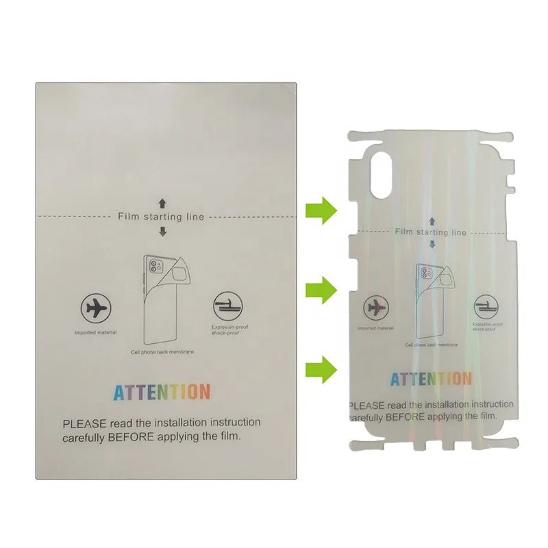 Inventory Freedom Mobile Cell Phone Full Models Screen Protector Hydrogel Urora Back Film Cutter Machine Dedicated Tidesmit