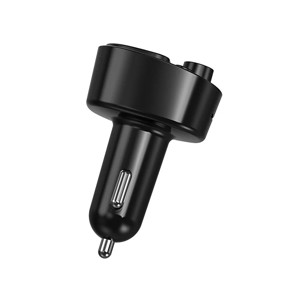 Bluetooth Speaker -PD25W QC Dual USB c 3.1A Wireless Handsfree Audio Car Mp3 Player Car Kit Fast Charger  Fm Transmitter Modulator for Car