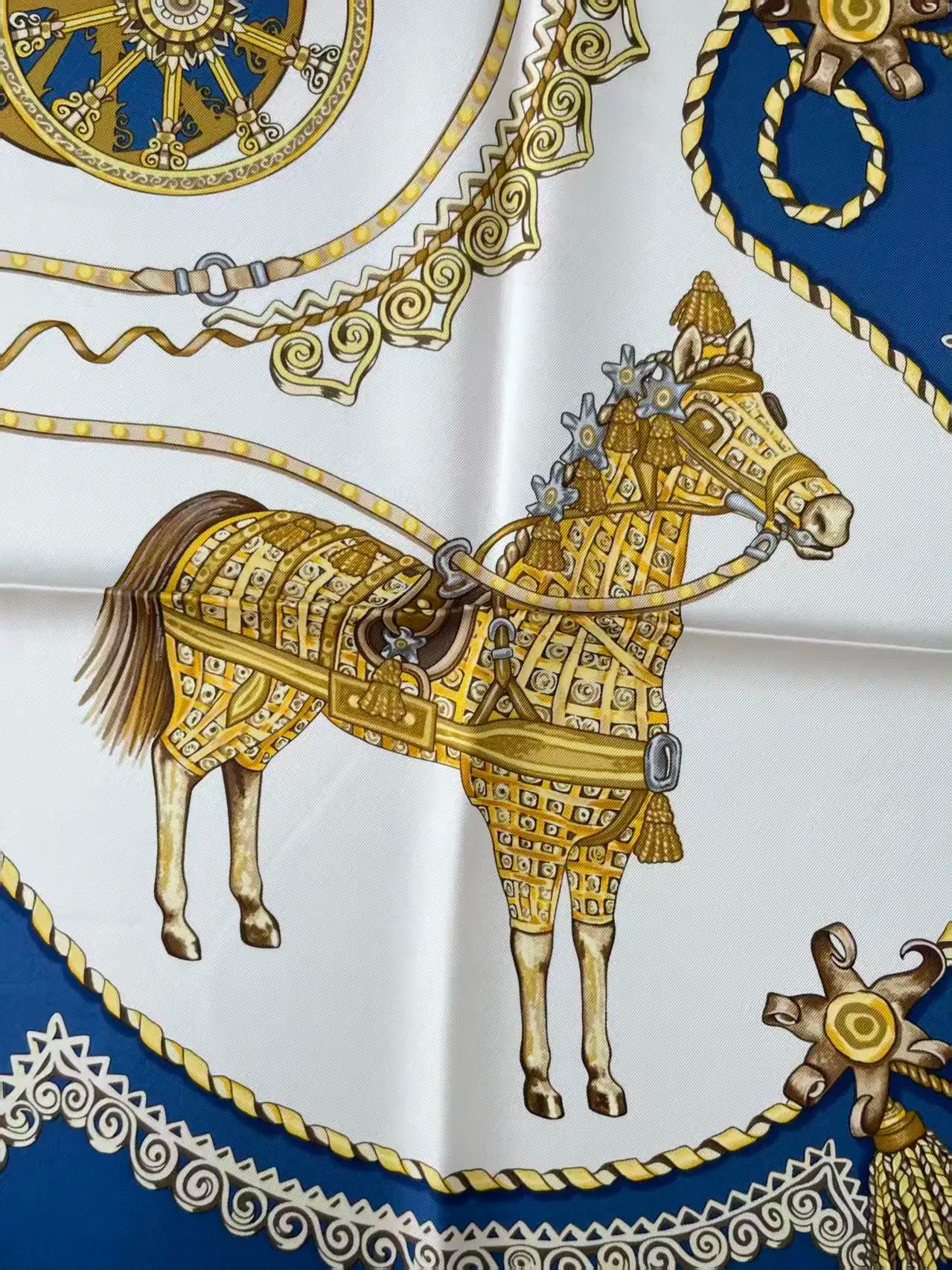 Luxurious 90*90cm Square Digital Toilet Paper Cart Printed Silk Scarf Gift Specially Designed for Elegant Individuals