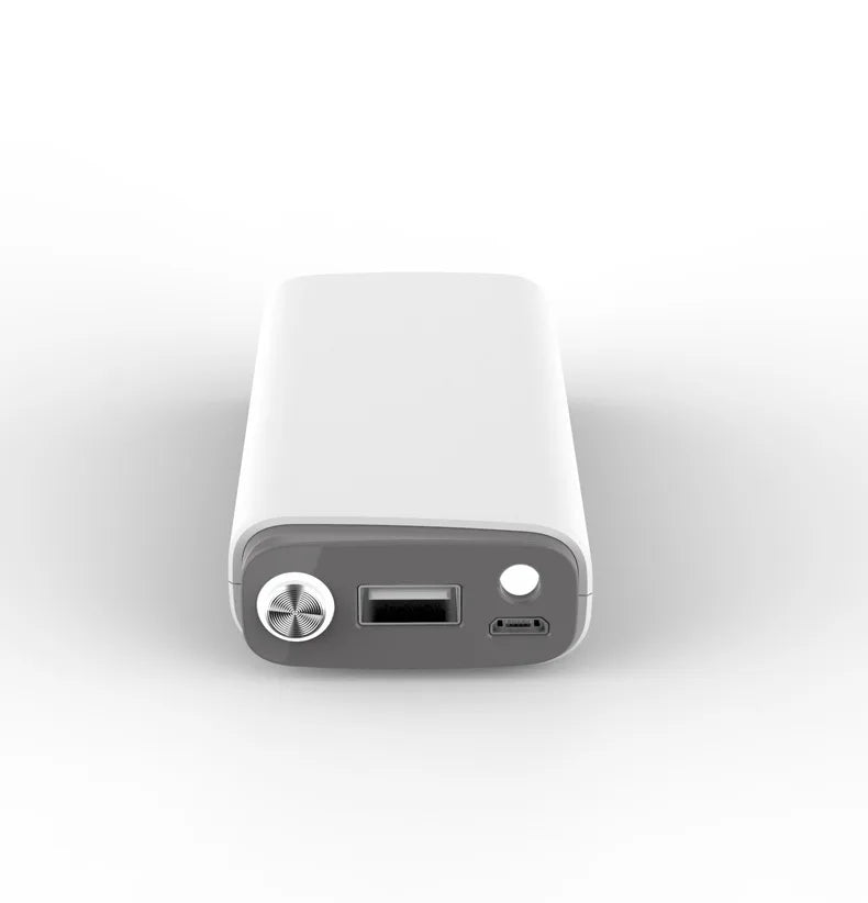 Power bank charger-Cartoon Creative Mini Power Bank 6000mAh Digital Display Mobile Power Supply Fast Charging Power Bank Charging Treasure White Tidesmit