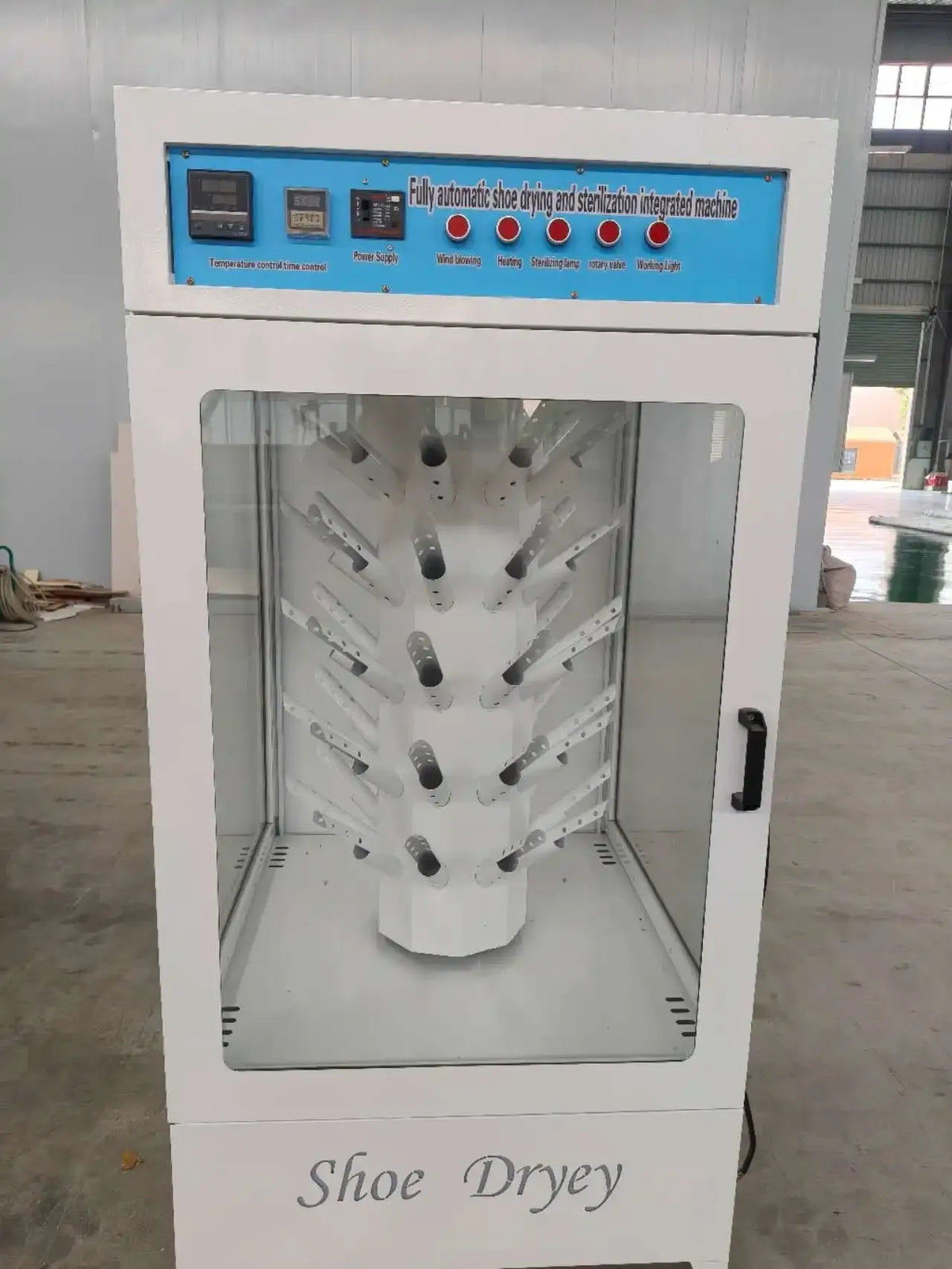Commercial Shoe Washer and Dryer Combo with Sterilization Box