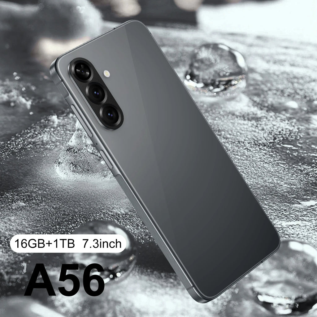 Tidesmit 5G Smartphone, 7.3 Inch OLED, 16GB RAM, 1TB Unlocked Tidesmit