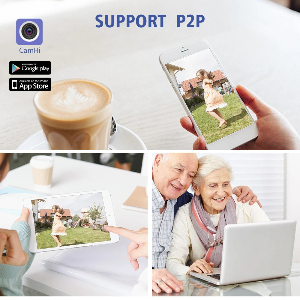 8MP 4K PTZ IP Camera Wifi 30X Optical Zoom CCTV Outdoor AI Human Vehicle Tracking Audio Onvif POE Surveillance Camera