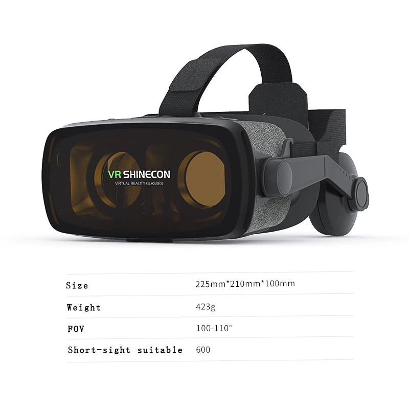 VR Headset for Smartphones | Immersive 3D Smart Glasses by Tidesmit Tidesmit