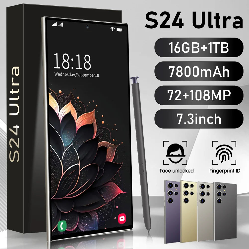 5G Smartphone 16GB RAM 1TB Storage - AMOLED Display & Dual SIM Tidesmit
